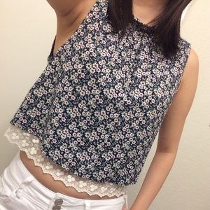 Floral Crop Top